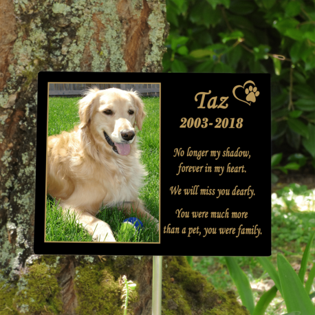 SPP Creations 8×10 Memorial Plaque with Stake 2