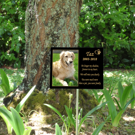 SPP Creations 8×10 Memorial Plaque with Stake