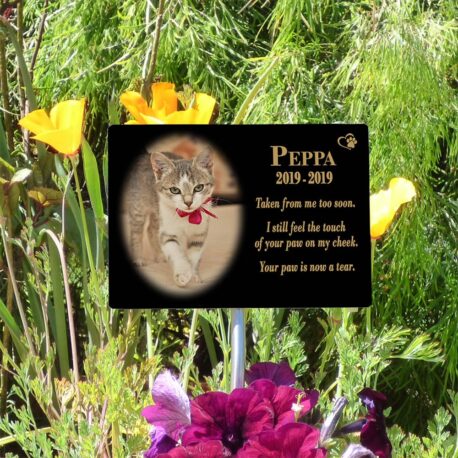 SPP Creations – Memorial Plaque with Stake – Cat2